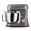 Konyhai robotgép, Berdsen BD-756, szürke/arany, 6 l, 1400 W, 3 az 1-ben, planetáris keverés, rozsdamentes acél tál, 6 sebességfokozat, impulzus mód (TE375602)