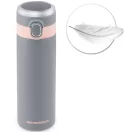 Termosz, Berdsen BD-786, 450 ml, szürke, rozsdamentes acél, duplafalú, LCD kijelző, meleg és hideg italokhoz, 12 órás hőmegtartás