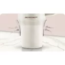 Termosz, Berdsen, 1180 ml, krémszínű, rozsdamentes acél, szívószálas, meleg és hideg italokhoz, 378900 4 db-os szívószál készlettel