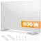 Elektromos fűtőpanel, Berdsen, BD-980, 600 W, 100 x 60 x 1,5 cm, infravörös Carbon Crystal technológia, falra/mennyezetre szerelhető vagy szabadon álló, gyors felfűtés, túlmelegedés elleni védelem, csendes működés