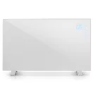 Elektromos fűtőpanel, Berdsen, BD-981, 600 W, 100 x 60 x 1,5 cm, infravörös, Wi‑Fi (Tuya) és távirányító, érintőpanel, beépített termosztát, időzítő 1–9 óra