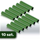 Növénytámasz csatlakozó, Plonos PL-941, zöld, átmérő: 1,1 cm, egyenes, PE műanyag, 10 db-os csomag