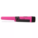 Fémdetektor, Cobra Tector CT-1078, rózsaszín, 24,2 x 3,7 cm, IPX8 vízálló, 3 riasztási mód, beépített LED lámpa, 360° érzékelés, automatikus hangolás, elemes (1 db 9V)