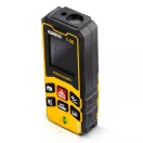 Lézeres távolságmérő, Humberg HM-173, sárga, 60 m hatótáv, IP54 védettség, ütésálló, beépített libella, memória, Pitagorasz-funkció, elemes (2 x AA)