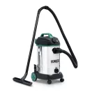 Ipari száraz-nedves porszívó, Humberg HM-402, ezüst, 1600 W, 20 kPa, tartály: 30 l, 1,6 m szívótömlő, HEPA szűrő, tápkábel: 350 cm