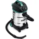 Ipari száraz-nedves porszívó, Humberg HM-402, ezüst, 1600 W, 20 kPa, tartály: 30 l, 1,6 m szívótömlő, HEPA szűrő, tápkábel: 350 cm