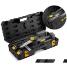 Akkumulátoros láncfűrész, Humberg HM-421, mini, fekete/sárga, 2 x 2 Ah 21 V Li-Ion, vezetősín: 15 cm, 8, 2 m/s láncsebesség, akkumulátorral, töltővel (TE542100)