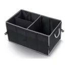 Tároló csomagtartóba, Humberg HM-990, fekete, 58 x 34 x 29 cm, összecsukható, vízálló, levehető fedél, kétrekeszes, polietilén, alumínium fogantyúk (TE599000)