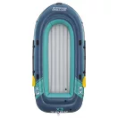Felfújható gumicsónak szett, BESTWAY Hydro-Force Trek X3, kék, 294 x 137 cm (3 személyes), evezőkkel és pumpával (61154)