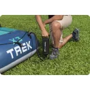 Felfújható gumicsónak szett, BESTWAY Hydro-Force Trek X3, kék, 294 x 137 cm (3 személyes), evezőkkel és pumpával (61154)
