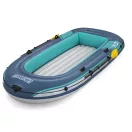 Felfújható gumicsónak szett, BESTWAY Hydro-Force Trek X3, kék, 294 x 137 cm (3 személyes), evezőkkel és pumpával (61154)
