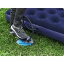 Lábpumpa, BESTWAY, fekete/kék, 0,8 l/ciklus, 23 x 15 cm, 3 cserélhető fúvóka, felfújás és leeresztés funkció, rugalmas tömlővel (62023)