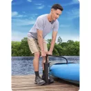 Kézi pumpa, BESTWAY, fekete, 3,5 l/ciklus, 48 cm, dugattyús, felfújás és leeresztés funkció, 3 cserélhető fúvóka, rugalmas tömlővel (62030)