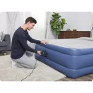 Elektromos pumpa, BESTWAY PowerTouch, fekete, 110 W, 220–240 V, 680 l/perc, 11,3 × 10,1 × 11 cm, 3 cserélhető fúvóka, felfújás és leeresztés funkció (62252)