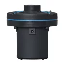 Elektromos pumpa, BESTWAY PowerTouch, fekete, 30 W, 220–12 V, 490 l/perc, 11,3 x 10,1 x 10,7 cm, 3 cserélhető fúvóka, felfújás és leeresztés funkció (62255)