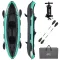Felfújható kajak, BESTWAY Hydro-Force Ventura X2, türkiz, 330 x 86 cm (2 személyes), PVC, evezővel, pumpával, hordtáskával, javítótapasszal, kivehető ülésekkel, teherbírás: 200 kg (65052)