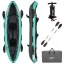 Felfújható kajak, BESTWAY Hydro-Force Ventura X2, türkiz, 330 x 86 cm (2 személyes), PVC, evezővel, pumpával, hordtáskával, javítótapasszal, kivehető ülésekkel, teherbírás: 200 kg (65052)
