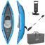 Felfújható kajak, BESTWAY Hydro-Force Cove Champion X1, kék, 275 x 81 cm (1 személyes), PVC, evezővel, pumpával, hordtáskával, teherbírás: 100 kg (65115N)