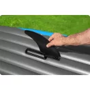 Felfújható kajak, BESTWAY Hydro-Force Cove Champion X1, kék, 275 x 81 cm (1 személyes), PVC, evezővel, pumpával, hordtáskával, teherbírás: 100 kg (65115N)