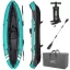 Felfújható kajak, BESTWAY Hydro-Force Ventura Eelite X1, türkiz, 280 x 86 cm (1 személyes), PVC, evezővel, pumpával, hordtáskával, teherbírás: 130 kg (65118)