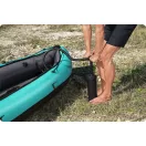 Felfújható kajak, BESTWAY Hydro-Force Ventura Eelite X1, türkiz, 280 x 86 cm (1 személyes), PVC, evezővel, pumpával, hordtáskával, teherbírás: 130 kg (65118)