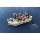Felfújható gumicsónak, BESTWAY Hydro-Force Ranger Elite X4, szürke, 320 x 148 cm (4 személyes), evezőkkel, pumpával, párnával, hordtáskával, javítótapasszal (65157)