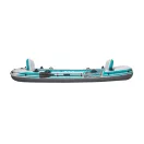 Felfújható gumicsónak, BESTWAY Hydro-Force Adventure Elite X5, fehér, 364 x 166 cm (5 személyes), evezőkkel, pumpával, hordtáskával, javítótapasszal (65159)