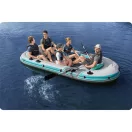 Felfújható gumicsónak, BESTWAY Hydro-Force Adventure Elite X5, fehér, 364 x 166 cm (5 személyes), evezőkkel, pumpával, hordtáskával, javítótapasszal (65159)