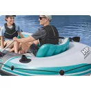 Felfújható gumicsónak, BESTWAY Hydro-Force Adventure Elite X5, fehér, 364 x 166 cm (5 személyes), evezőkkel, pumpával, hordtáskával, javítótapasszal (65159)