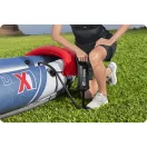 Felfújható kajak, BESTWAY Rapid X1, fehér/kék, 290 x 91 cm (1 személyes), PVC, evezővel, pumpával, hordtáskával, javítótapasszal, teherbírás: 120 kg (65176)