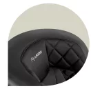 Autósülés, Nukido Louis, fekete, 15–36 kg / 100–150 cm, Isofix, i-Size (ECE R129), 12 fokozatú fejtámla, 2 fokozatú döntés, mosható huzat, oldalsó védelem
