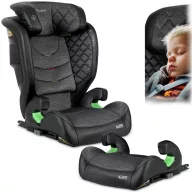   Autósülés, Nukido Louis, szürke, 15–36 kg / 100–150 cm, Isofix, i-Size (ECE R129), 12 fokozatú fejtámla, 2 fokozatú döntés, mosható huzat, oldalsó védelem