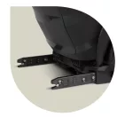 Autósülés, Nukido Louis, szürke, 15–36 kg / 100–150 cm, Isofix, i-Size (ECE R129), 12 fokozatú fejtámla, 2 fokozatú döntés, mosható huzat, oldalsó védelem