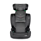 Autósülés, Nukido Louis, szürke, 15–36 kg / 100–150 cm, Isofix, i-Size (ECE R129), 12 fokozatú fejtámla, 2 fokozatú döntés, mosható huzat, oldalsó védelem