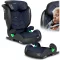 Autósülés, Nukido Louis, sötétkék, 15–36 kg / 100–150 cm, Isofix, i-Size (ECE R129), 12 fokozatú fejtámla, 2 fokozatú döntés, mosható huzat, oldalsó védelem