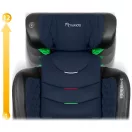 Autósülés, Nukido Louis, sötétkék, 15–36 kg / 100–150 cm, Isofix, i-Size (ECE R129), 12 fokozatú fejtámla, 2 fokozatú döntés, mosható huzat, oldalsó védelem