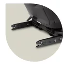 Autósülés, Nukido Louis Soft, fekete, 15–36 kg / 100–150 cm, Isofix, i-Size (ECE R129), 12 fokozatú fejtámla, 2 fokozatú döntés, mosható huzat, oldalsó védelem