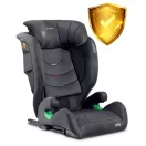 Autósülés, Nukido Louis Soft, szürke, 15–36 kg / 100–150 cm, Isofix, i-Size (ECE R129), 12 fokozatú fejtámla, 2 fokozatú döntés, mosható huzat, oldalsó védelem
