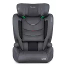 Autósülés, Nukido Louis Soft, szürke, 15–36 kg / 100–150 cm, Isofix, i-Size (ECE R129), 12 fokozatú fejtámla, 2 fokozatú döntés, mosható huzat, oldalsó védelem
