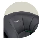 Autósülés, Nukido Louis Soft, szürke, 15–36 kg / 100–150 cm, Isofix, i-Size (ECE R129), 12 fokozatú fejtámla, 2 fokozatú döntés, mosható huzat, oldalsó védelem