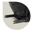 Autósülés, Nukido Louis Soft, sötétszürke, 15–36 kg / 100–150 cm, Isofix, i-Size (ECE R129), 12 fokozatú fejtámla, 2 fokozatú döntés, mosható huzat, oldalsó védelem