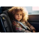 Autósülés, Nukido Louis Soft, sötétszürke, 15–36 kg / 100–150 cm, Isofix, i-Size (ECE R129), 12 fokozatú fejtámla, 2 fokozatú döntés, mosható huzat, oldalsó védelem