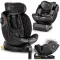Autósülés, Nukido Prestige Line, szürke, 0–36 kg / 40-150 cm, Isofix, i-Size (ECE R129), 12 fokozatú fejtámla, 5 fokozatú döntés, csecsemőbetét, 360°-ban fordítható