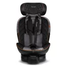 Autósülés, Nukido Prestige Line, szürke, 0–36 kg / 40-150 cm, Isofix, i-Size (ECE R129), 12 fokozatú fejtámla, 5 fokozatú döntés, csecsemőbetét, 360°-ban fordítható