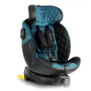 Autósülés, Nukido Prestige Line, kék, 0–36 kg / 40-150 cm, Isofix, i-Size (ECE R129), 12 fokozatú fejtámla, 5 fokozatú döntés, csecsemőbetét, 360°-ban fordítható