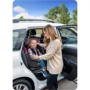 Autósülés, Nukido Prestige Line, rózsaszín, 0–36 kg / 40-150 cm, Isofix, i-Size (ECE R129), 12 fokozatú fejtámla, 5 fokozatú döntés, csecsemőbetét, 360°-ban forgatható