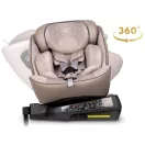 Autósülés, Nukido Aero Line, bézs, 0-36 kg / 40–150 cm, Isofix, i-Size (ECE R129) 360°-ban forgatható, SIP oldalsó ütközésvédelem, 5 pontos övrendszer