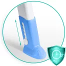 Gyerek WC-ülőke, Ricokids 729100, kék/fehér, koala mintás, magasság: 61–70 cm, összecsukható, levehető létrával, csúszásgátló lábakkal, teherbírás: 50 kg