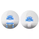 Gyerek WC-ülőke, Ricokids 729100, kék/fehér, koala mintás, magasság: 61–70 cm, összecsukható, levehető létrával, csúszásgátló lábakkal, teherbírás: 50 kg