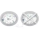 Játszószőnyeg, Nukido, dinoszaurusz minta, 97 x 78 cm, levehető ívekkel, 7 db játékkal, párnával
